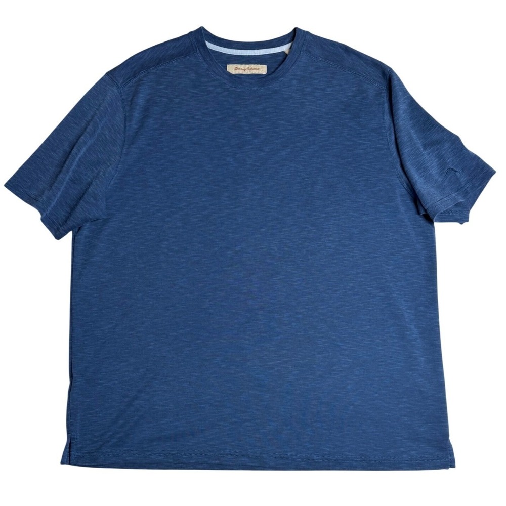 Tommy Bahama Bali Skyline Slub Knit T-Shirt Blue Mens XL